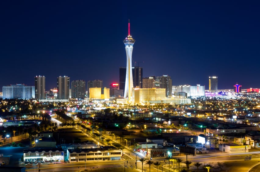 Skyline de Las Vegas, Estados Unidos