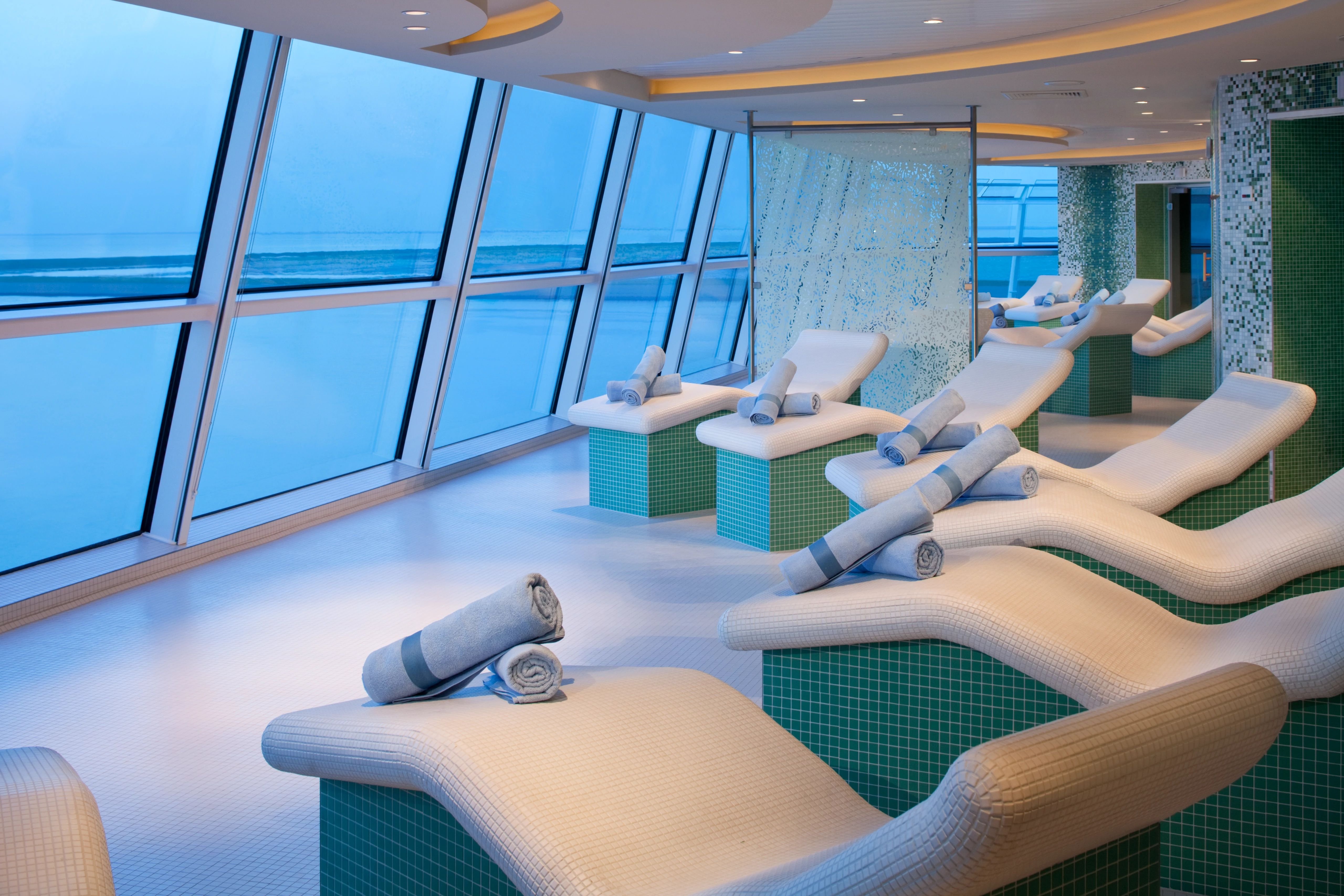 Spa de Celebrity Reflection, crucero por el Caribe