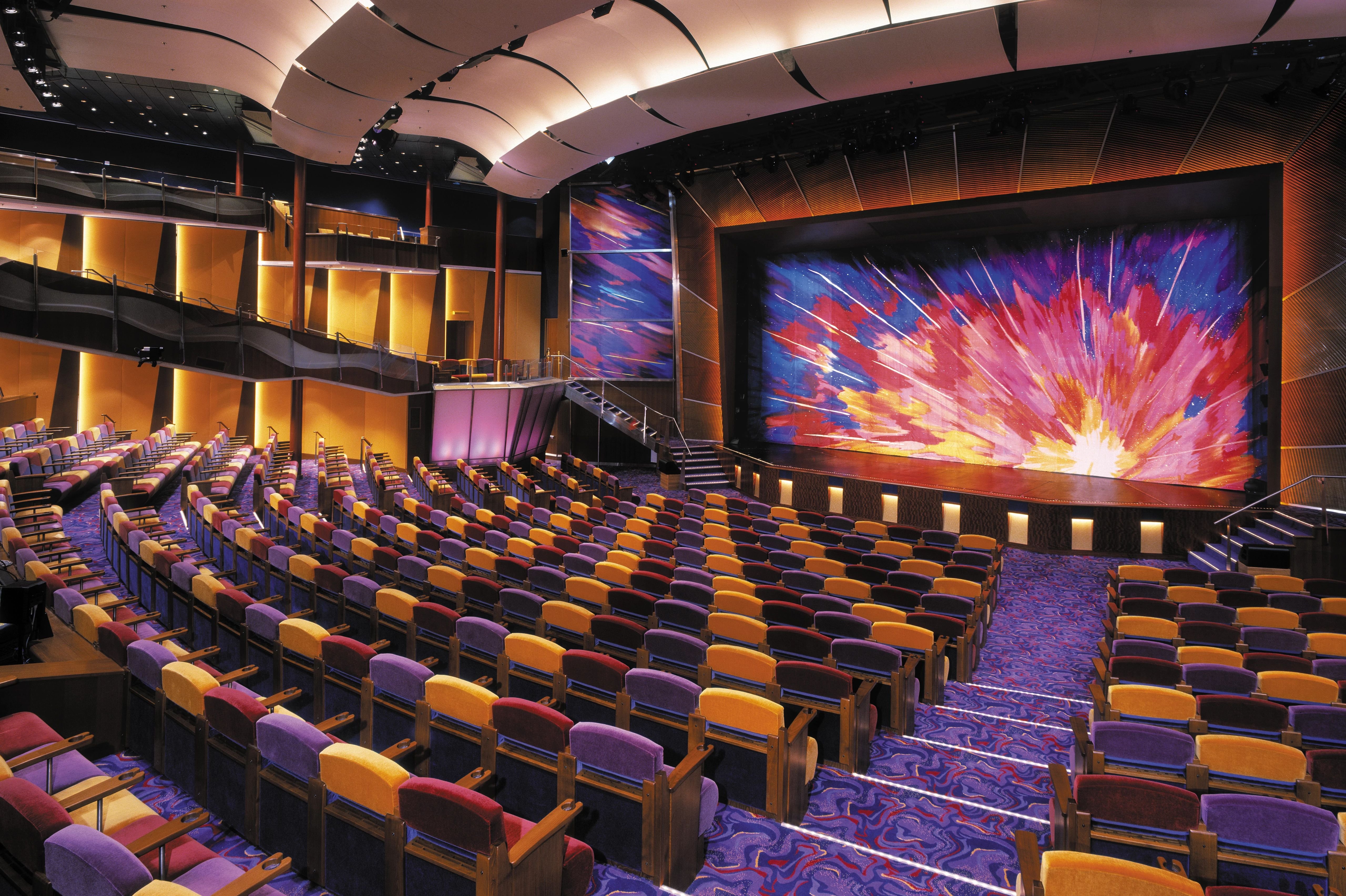 Teatro del Brilliance of the Seas de Royal Caribbean