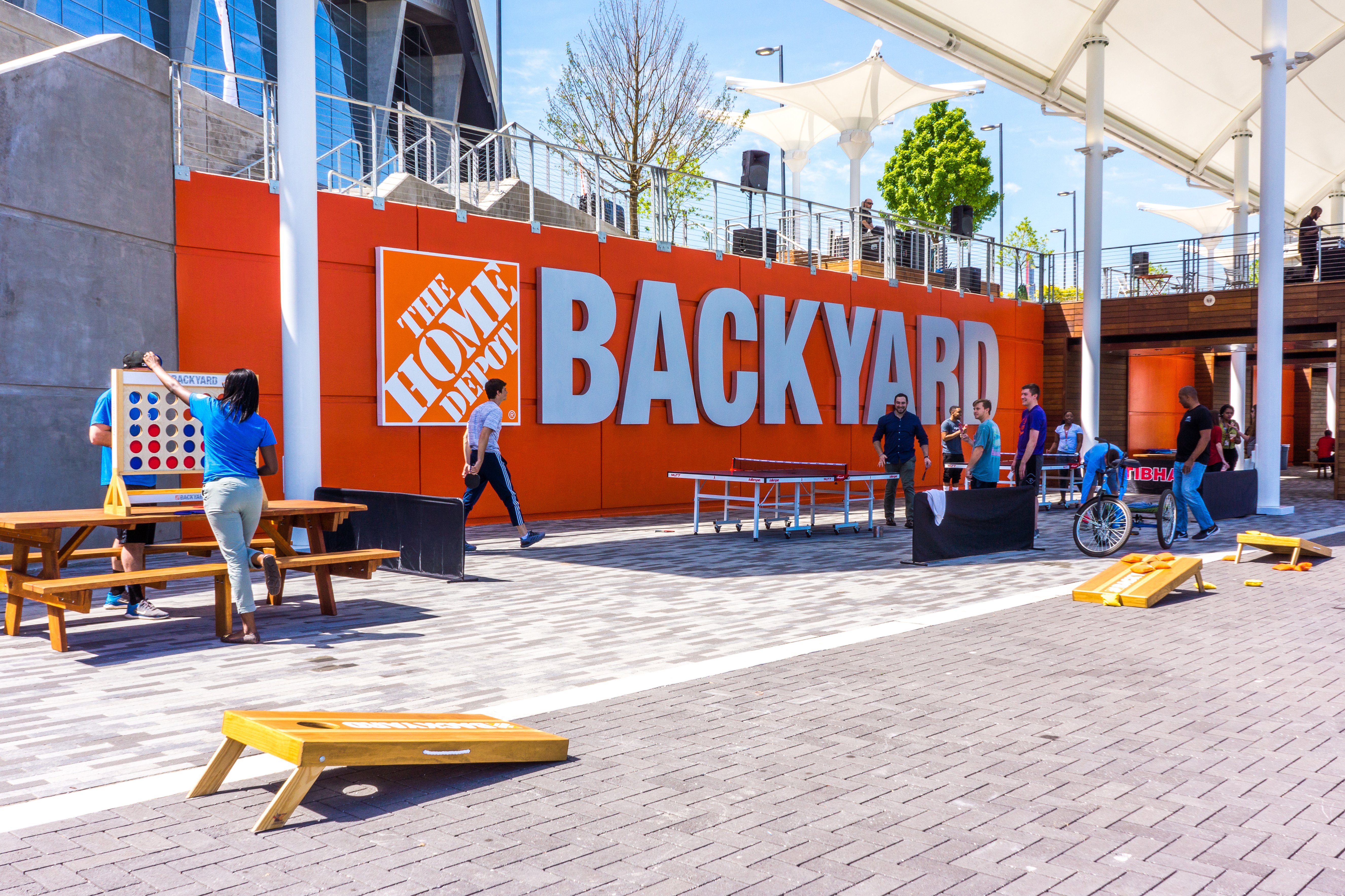 The Home Depot Backyard en Atlanta