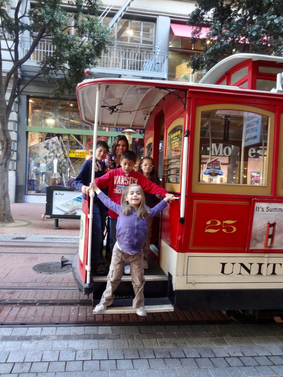 Tranvía en San Francisco, California, Estados Unidos