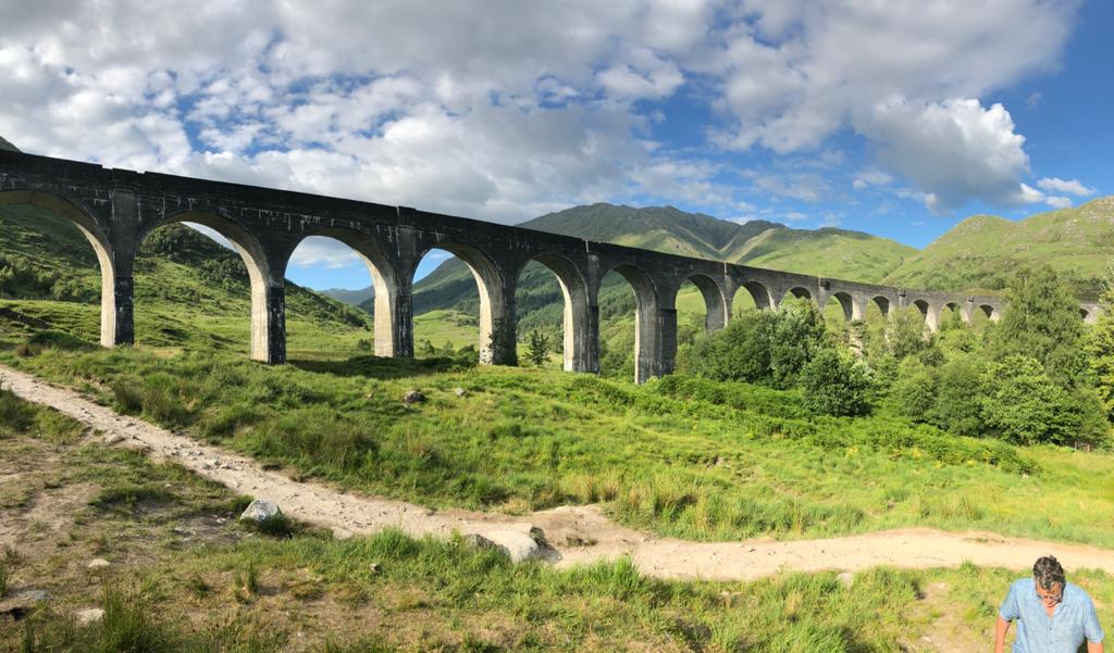 Viaducto de Glenfinnan en Escocia