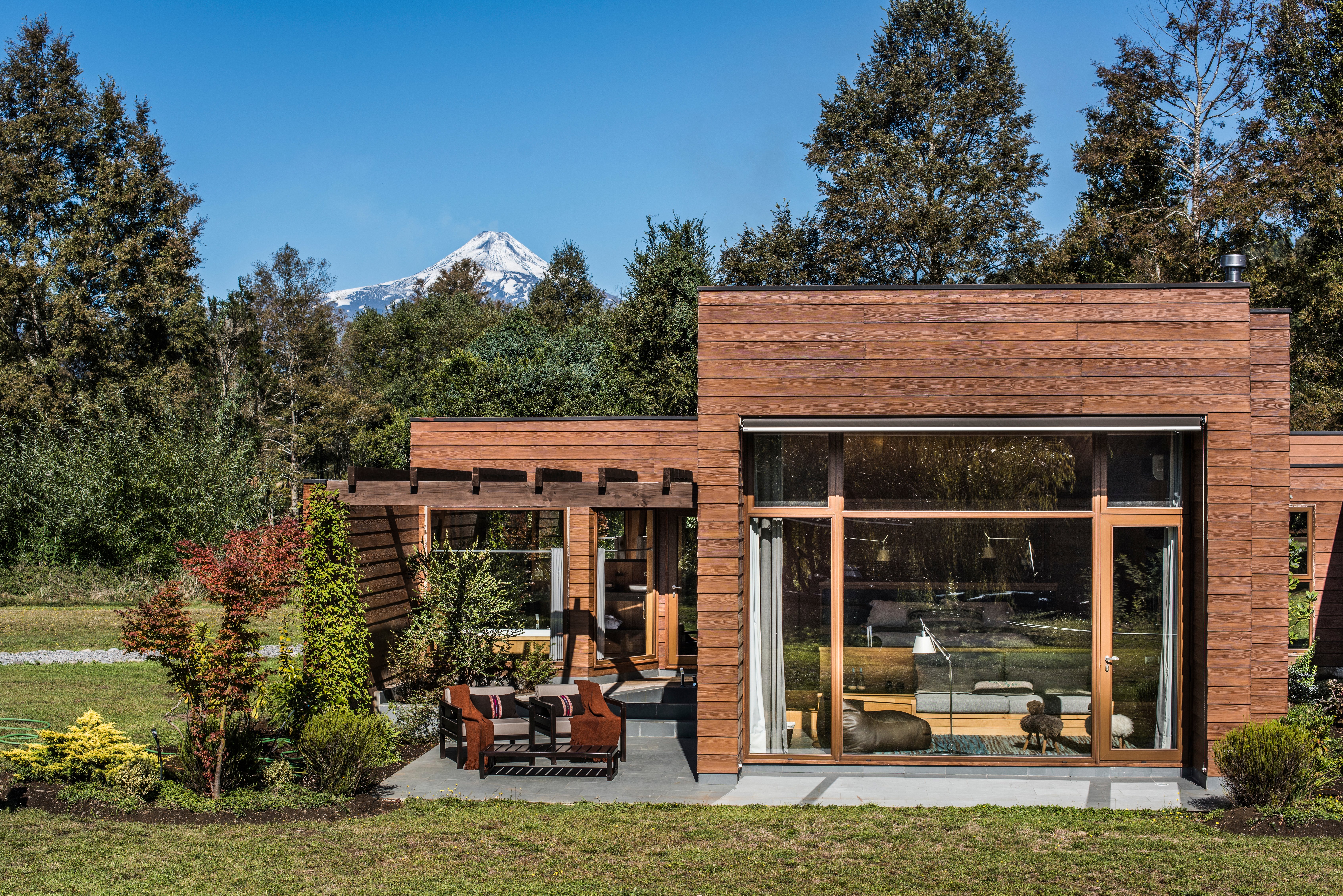 Exterior de una villa
