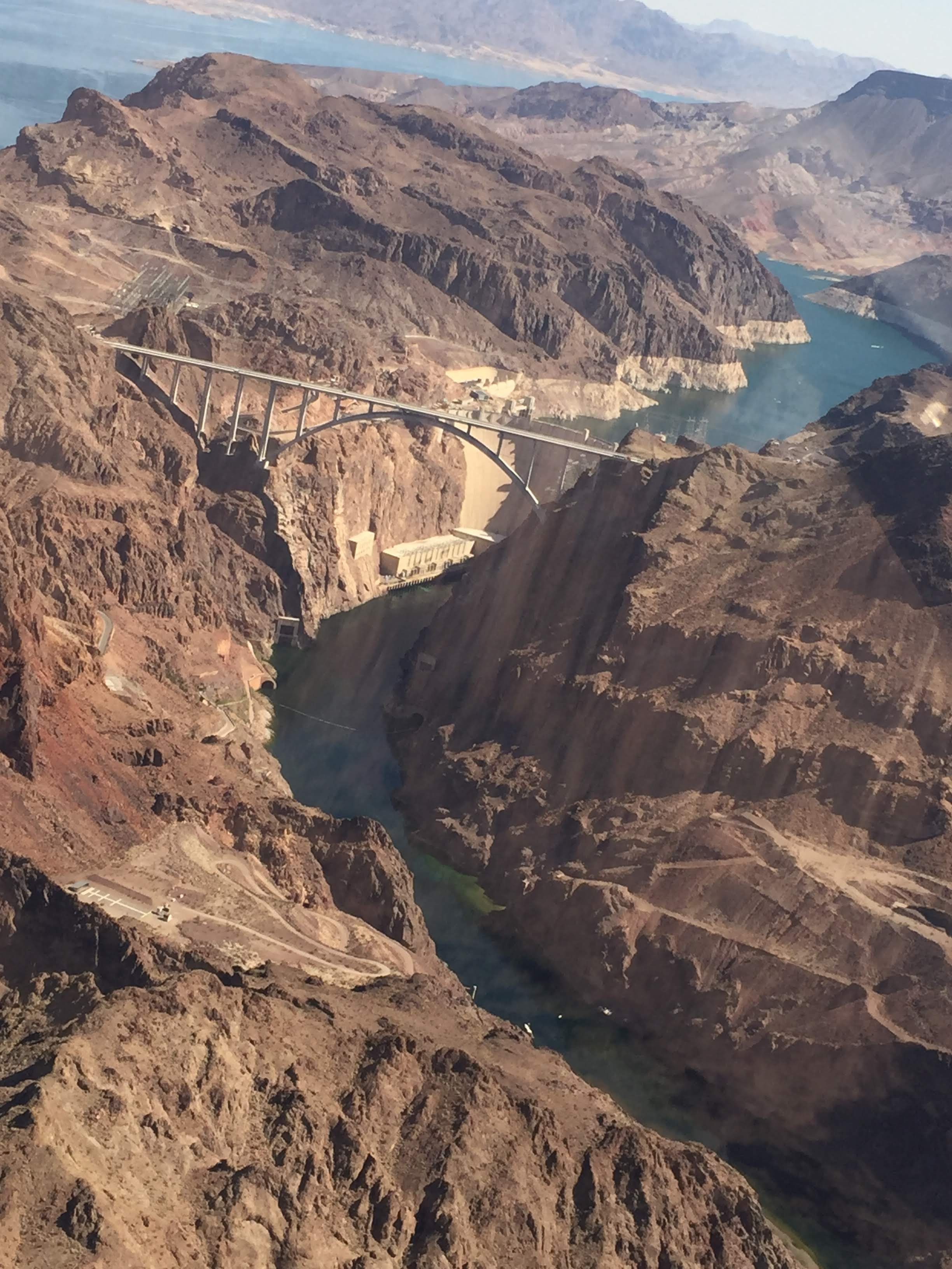 Vista aérea sobre el Gran Cañón en Estados Unidos