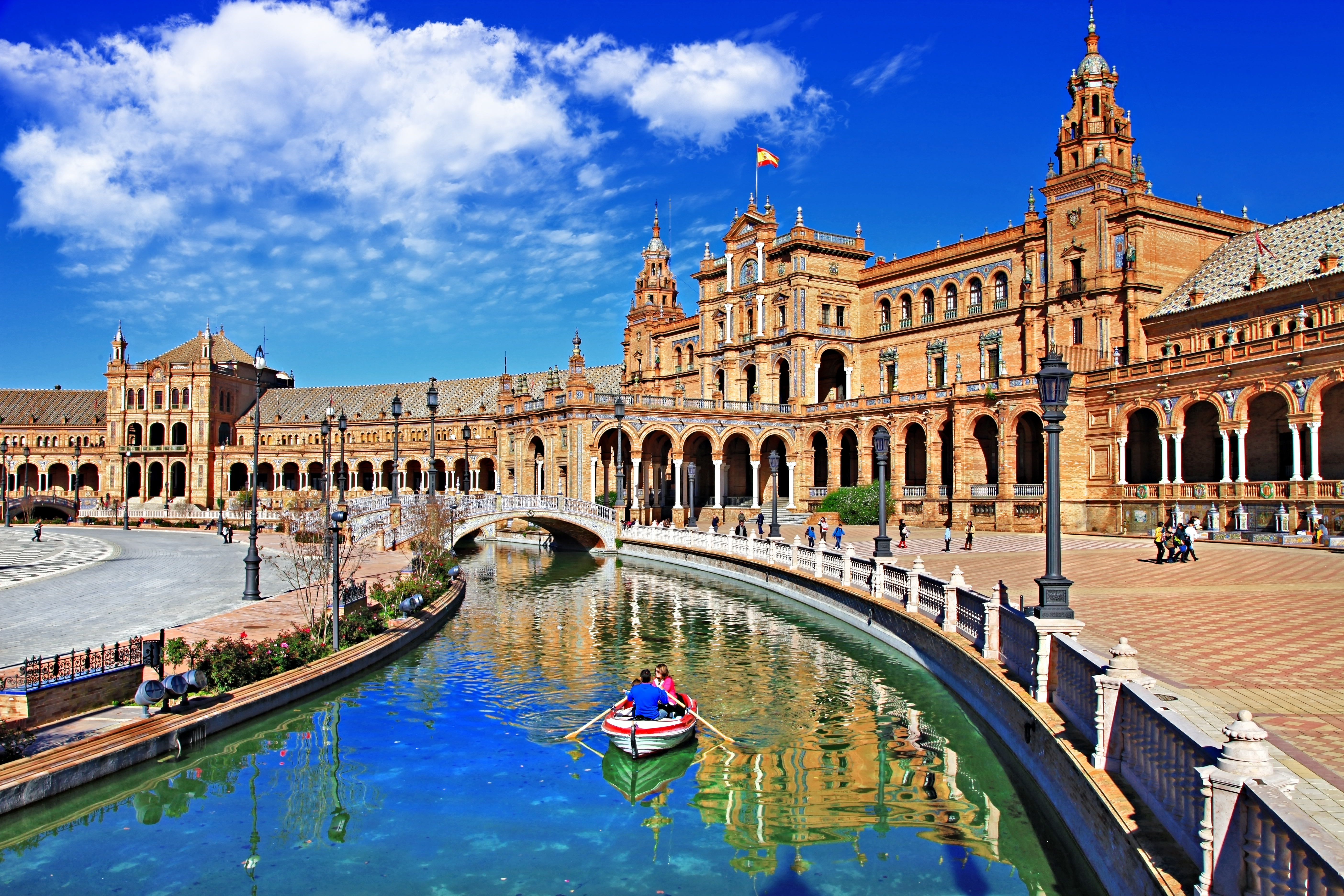 Plaza España en Sevilla