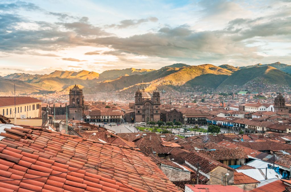 Ciudad de Peru desde las alturas