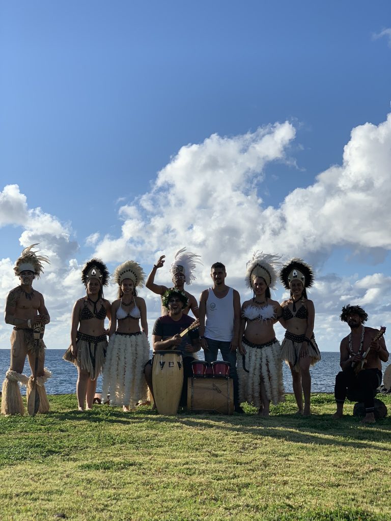Rapa nui en Isla de Pascua