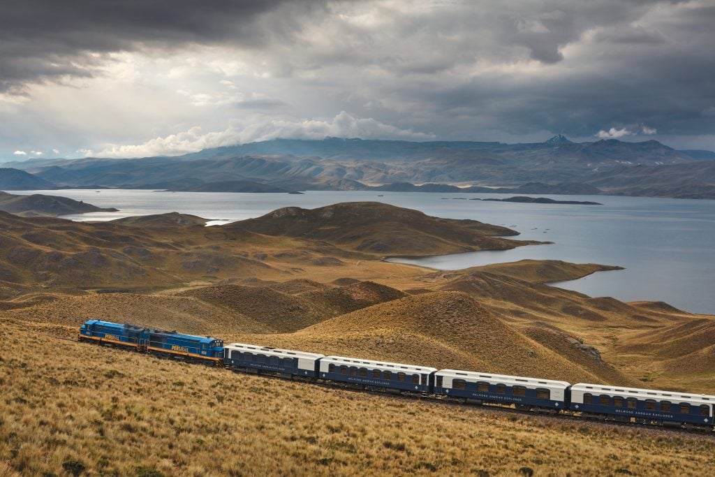 Belmond Andean Explorer en Lagunillas, Puno