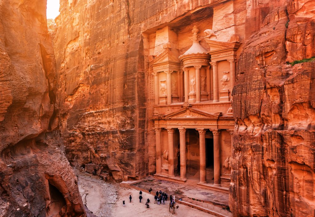 El Tesoro en Petra, Jordania