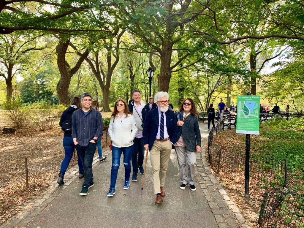 Federico Sánchez en Central Park