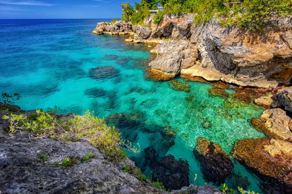 Playa en Jamaica