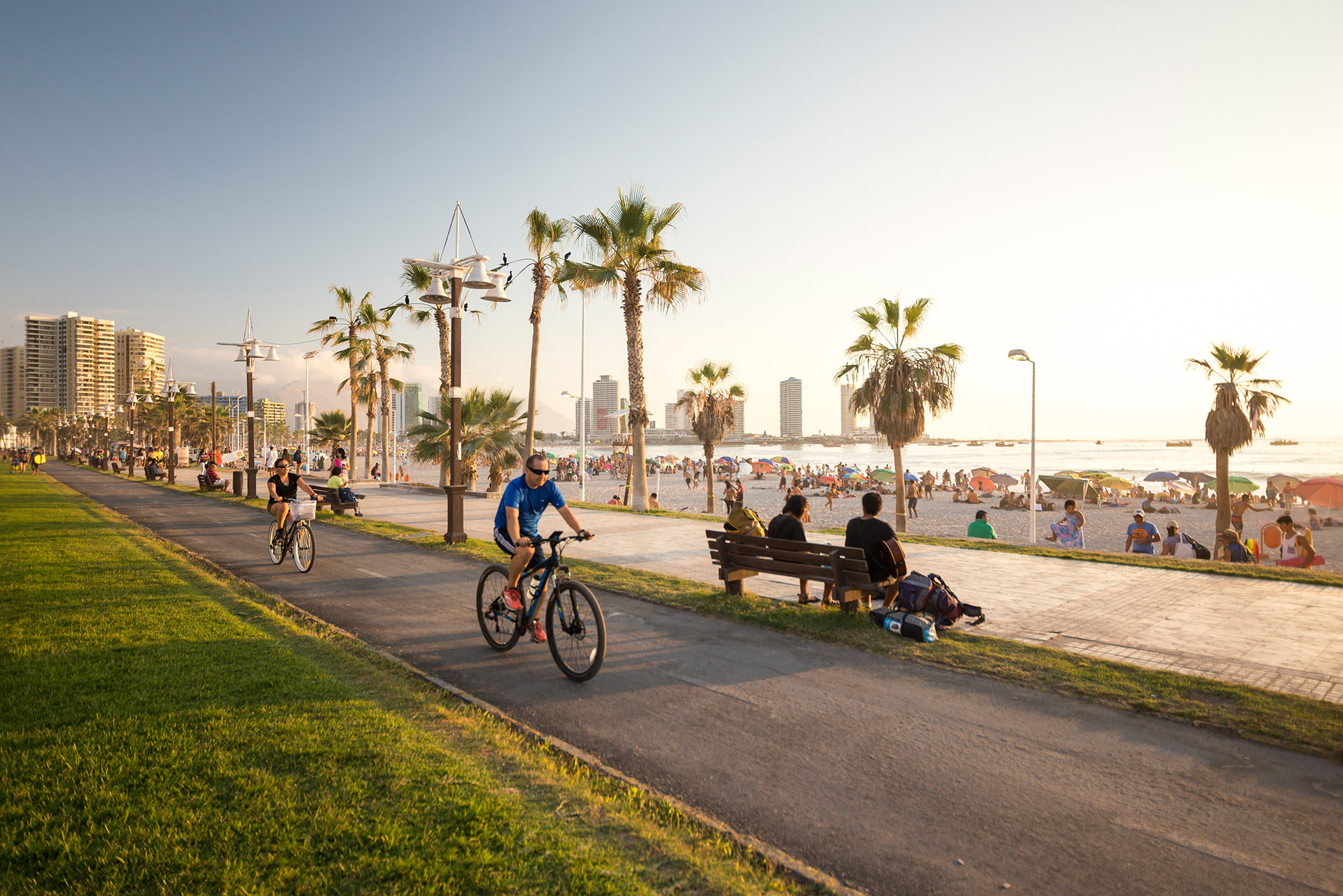 Playa Cavancha en Iquique