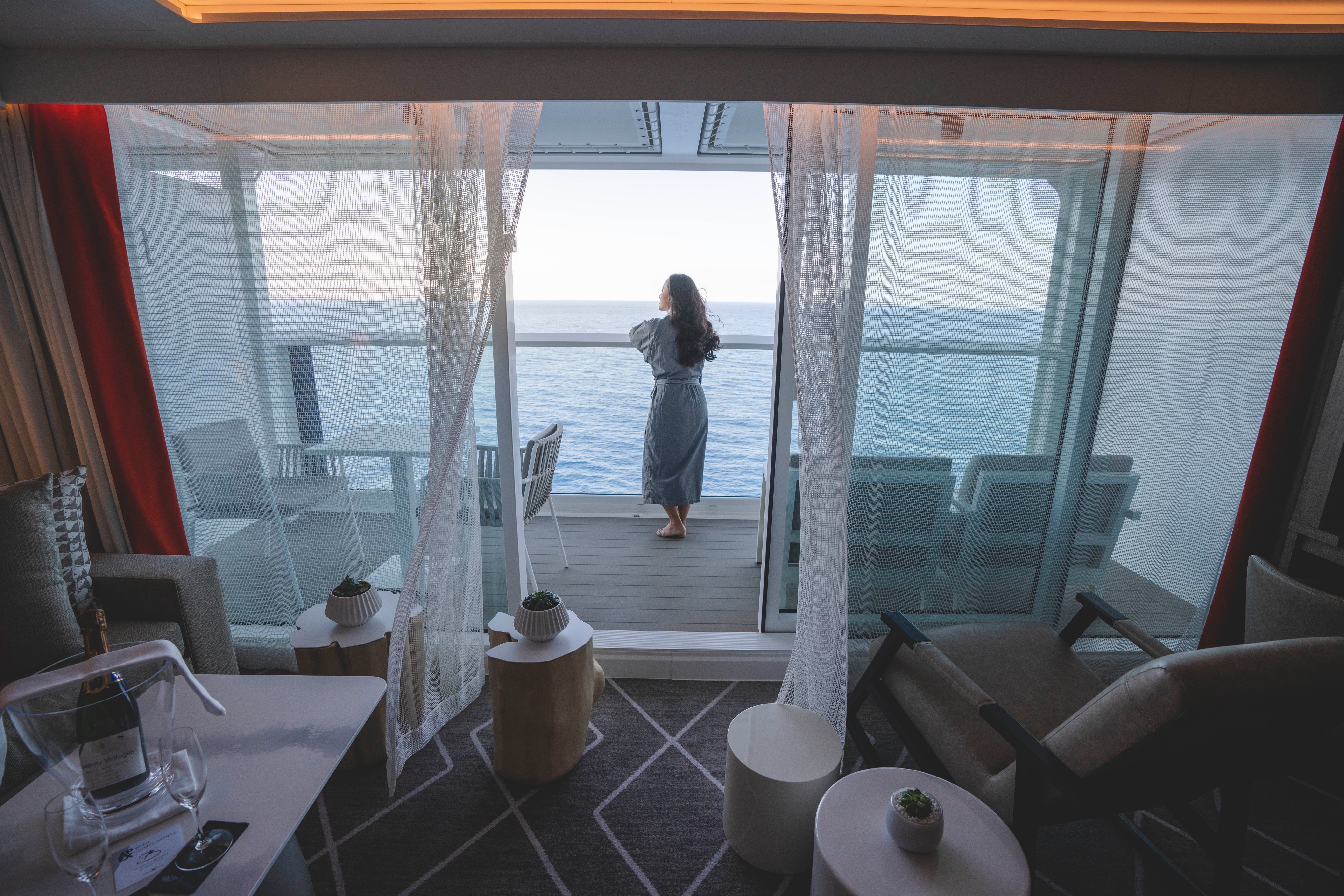 Suite Celebrity en The Retreat de Celebrity Cruises